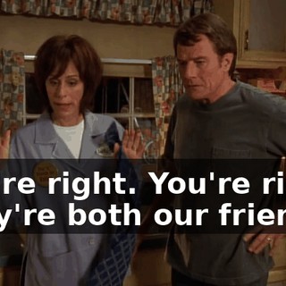 You're right. You're right. They're both our friends.