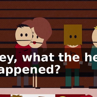 Hey, what the hell happened?