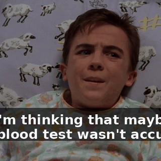 and I'm thinking that maybe my first blood test wasn't accurate.