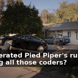 obliterated Pied Piper's runway hiring all those coders?