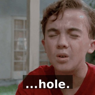 ...hole.