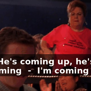 - ♪ He's coming up, he's coming ♪ - ♪ I'm coming up ♪