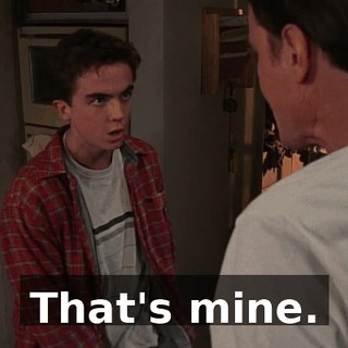 That's mine.