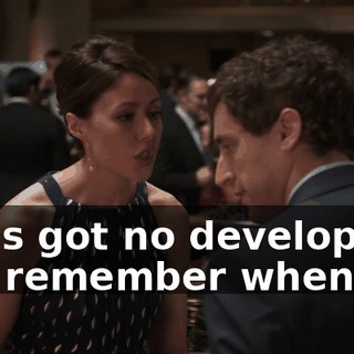 she's got no developers. You remember when