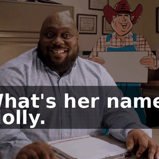 What's her name? Molly.