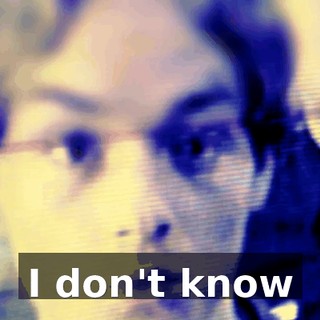 ♪ I don't know ♪