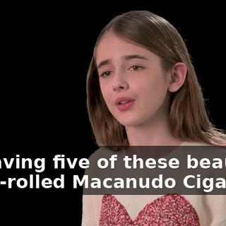 as having five of these beautiful hand-rolled Macanudo Cigars.