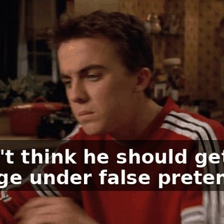I don't think he should get into college under false pretenses,