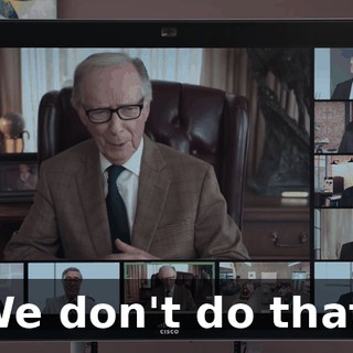 We don't do that.