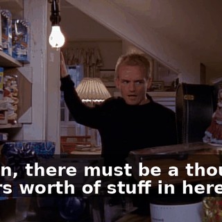 I mean, there must be a thousand dollars worth of stuff in here.
