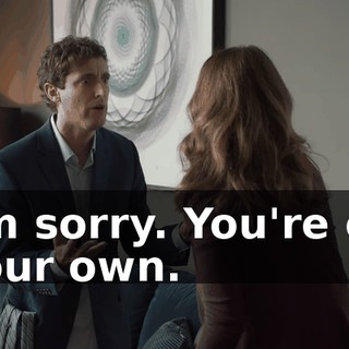 I'm sorry. You're on your own.