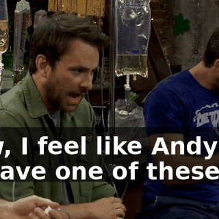 Now, I feel like Andy has to have one of these.