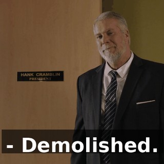 - Demolished.