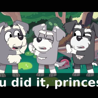 You did it, princess!