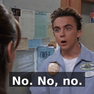 No. No, no.