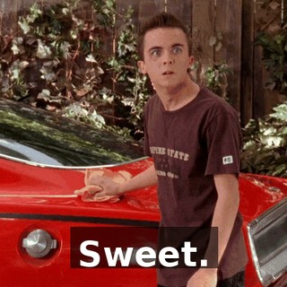 Sweet.