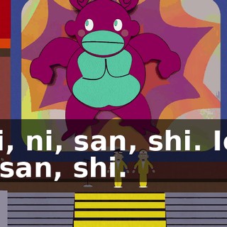Ichi, ni, san, shi. Ichi, ni, san, shi.