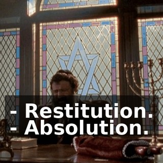 - Restitution. - Absolution.