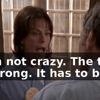 I am not crazy. The tape is wrong. It has to be.