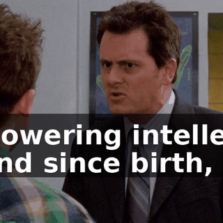 A towering intellect, blind since birth,