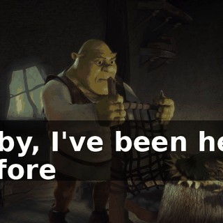 Baby, I've been here before
