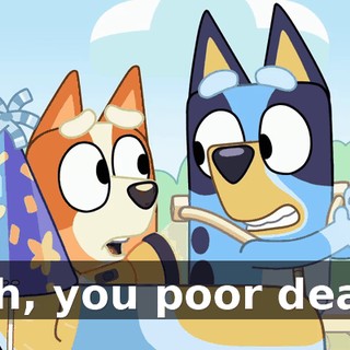Oh, you poor dear.