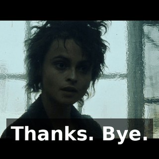 Thanks. Bye.