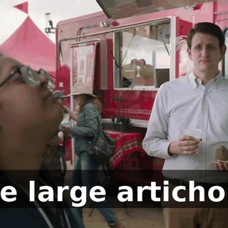 One large artichoke,