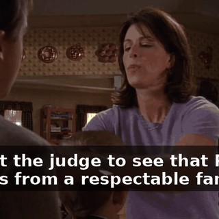 I want the judge to see that Reese comes from a respectable family