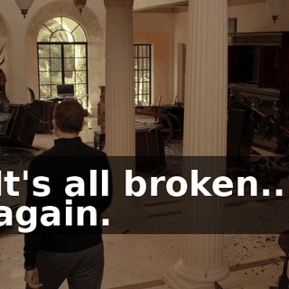 It's all broken... again.