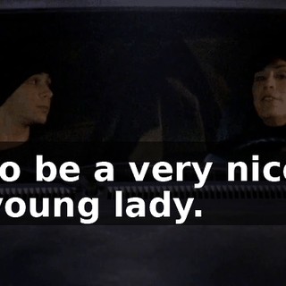 to be a very nice young lady.