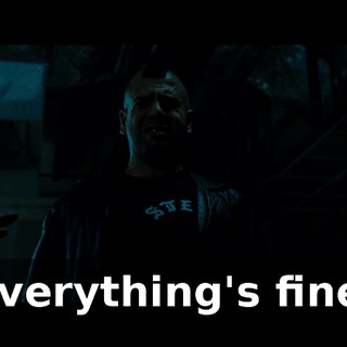 Everything's fine.