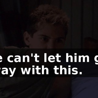 We can't let him get away with this.