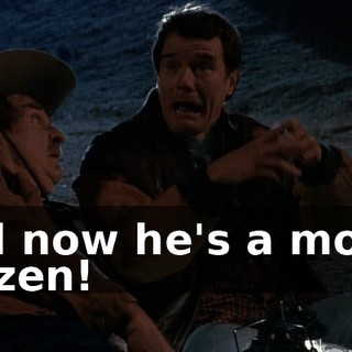 and now he's a model citizen!