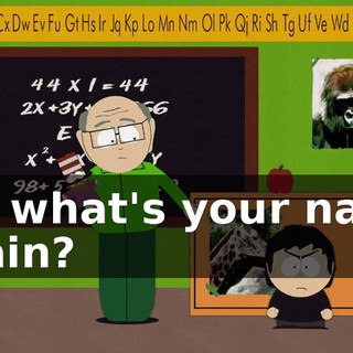 uh, what's your name again?