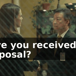 Have you received my proposal?