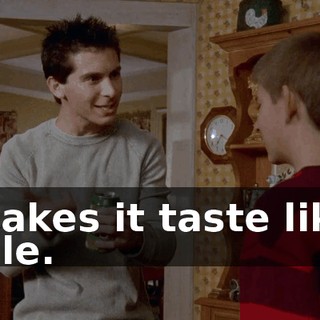 makes it taste like bile.