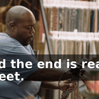 And the end is really sweet.