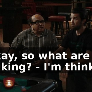 - Okay, so what are you thinking? - I'm thinking