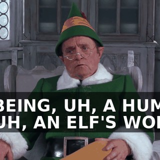 TO BEING, UH, A HUMAN IN, UH, AN ELF'S WORLD.