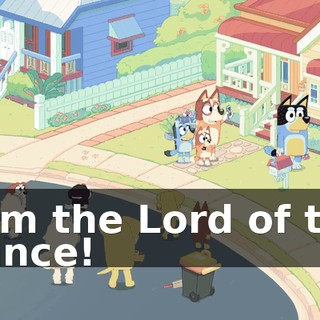 I am the Lord of the Dance!