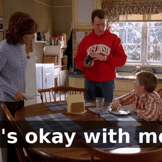 It's okay with me.