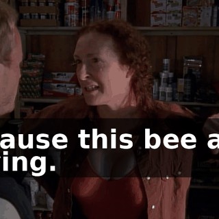 because this bee ain't buying.