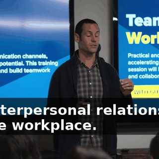 on interpersonal relationships in the workplace.