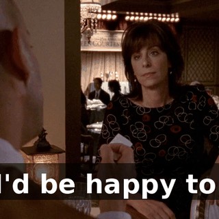 I'd be happy to.