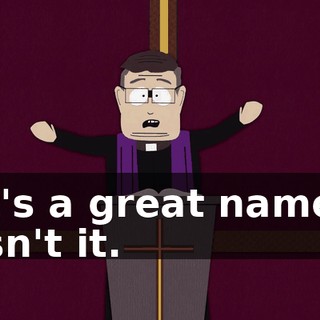 it's a great name, isn't it.