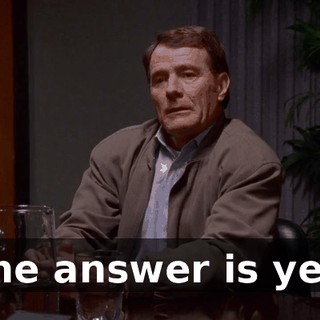 The answer is yes.