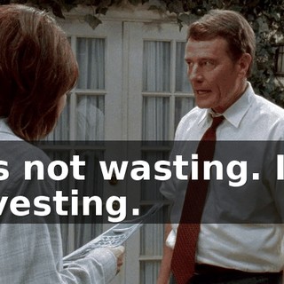 It's not wasting. It's investing.