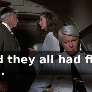 and they all had fish, too.