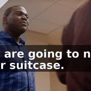 you are going to need your suitcase.
